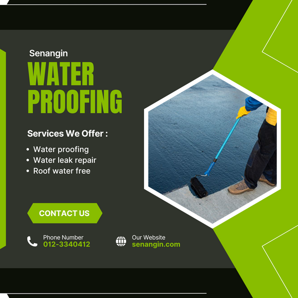 Waterproofing Kalis Air Untuk Bumbung Bilik Air Dinding Tahan Lama Mudah Senang Murah