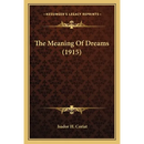 The Meaning Of Dreams (1915)